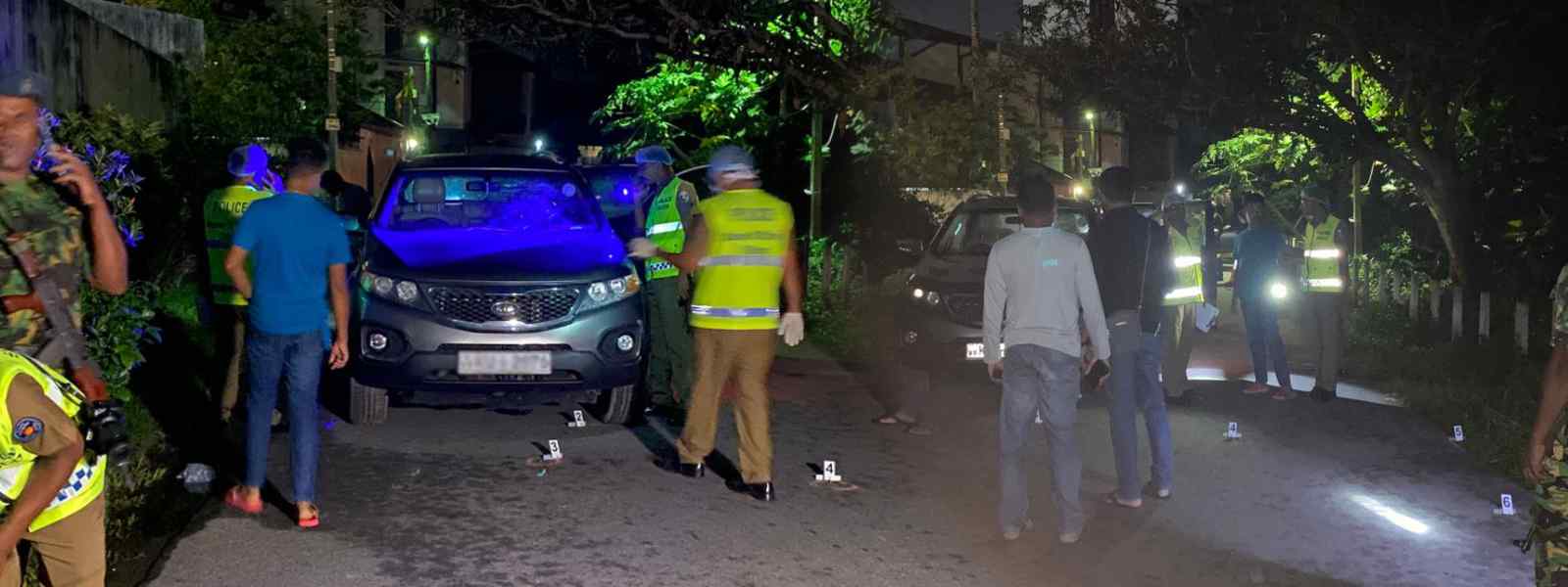 තුසිත හල්ඔලුවට එල්ලවූ ප්‍රහාරය:CCTV ඔස්සේ විමර්ශන